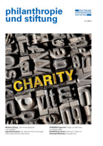 Ausgabe 02/2012 "philanthropie und stiftung"