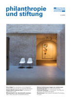 Ausgabe 02/2019 "philanthropie und stiftung"